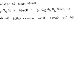 Khp + naoh net ionic equation