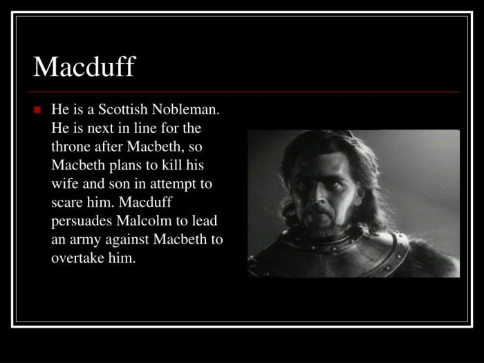 Quotes from macduff in macbeth