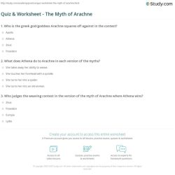 Arachne questions and answers pdf