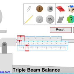 Triple beam balance practice worksheet