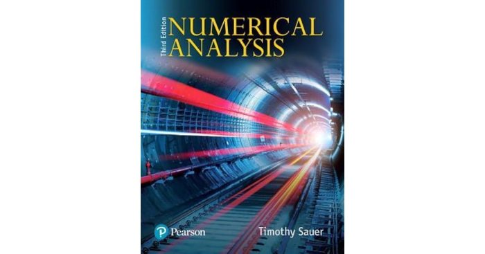 Numerical analysis timothy sauer 3rd edition pdf